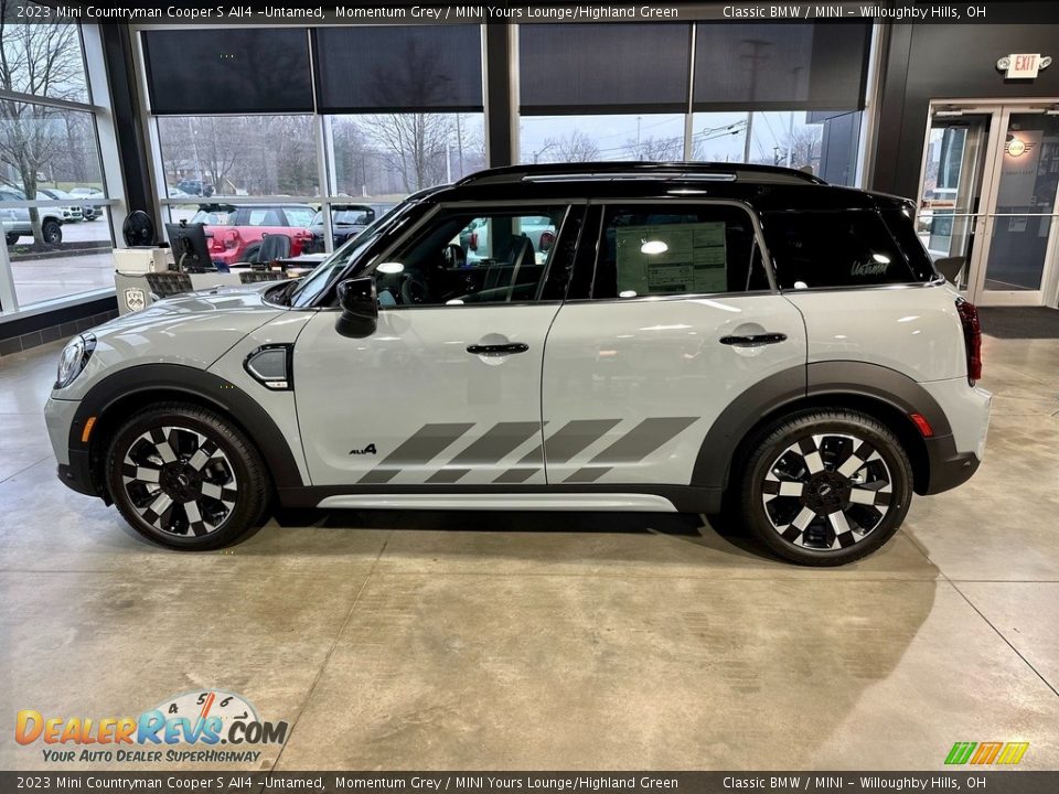 Momentum Grey 2023 Mini Countryman Cooper S All4 -Untamed Photo #2