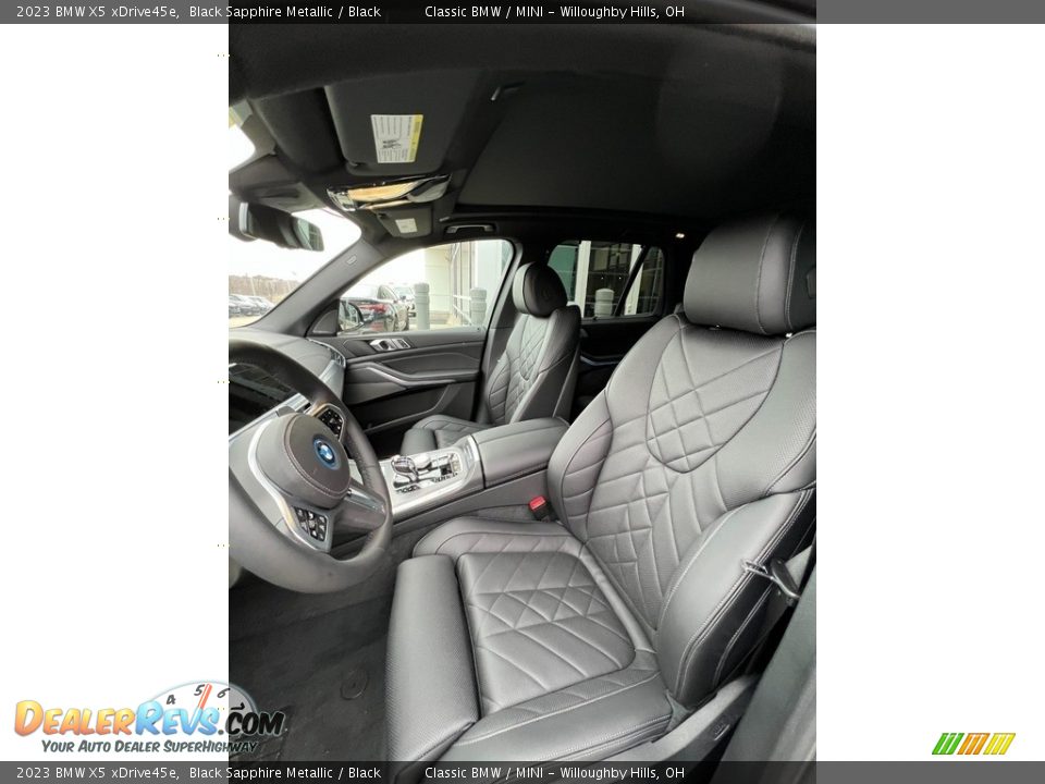 Front Seat of 2023 BMW X5 xDrive45e Photo #3