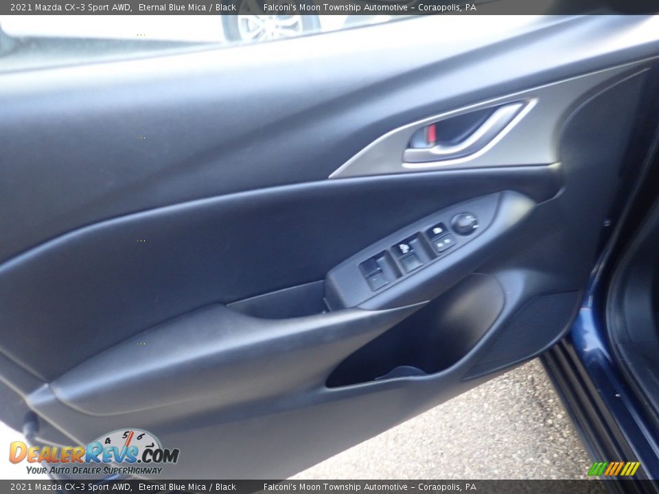 2021 Mazda CX-3 Sport AWD Eternal Blue Mica / Black Photo #20