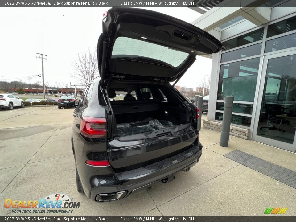 2023 BMW X5 xDrive45e Black Sapphire Metallic / Black Photo #5