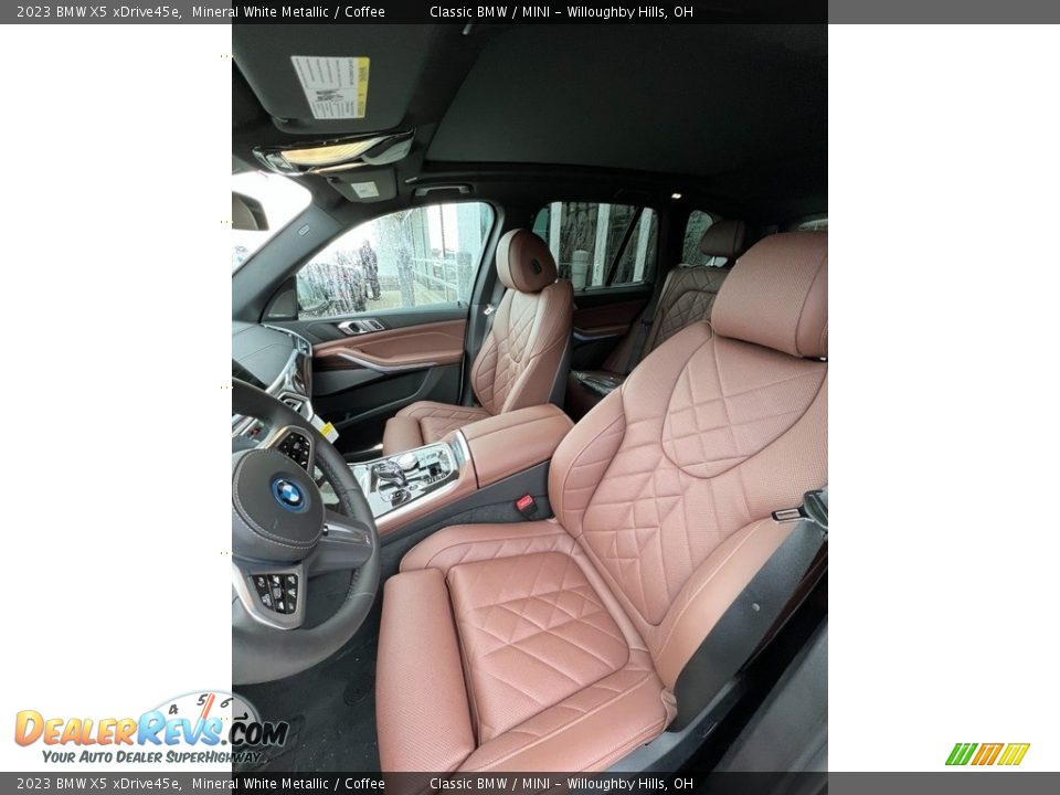 Front Seat of 2023 BMW X5 xDrive45e Photo #3