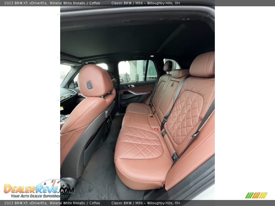 Rear Seat of 2023 BMW X5 xDrive45e Photo #4