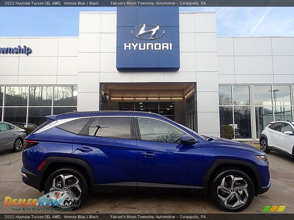 2023 Hyundai Tucson SEL AWD Intense Blue / Black Photo #1