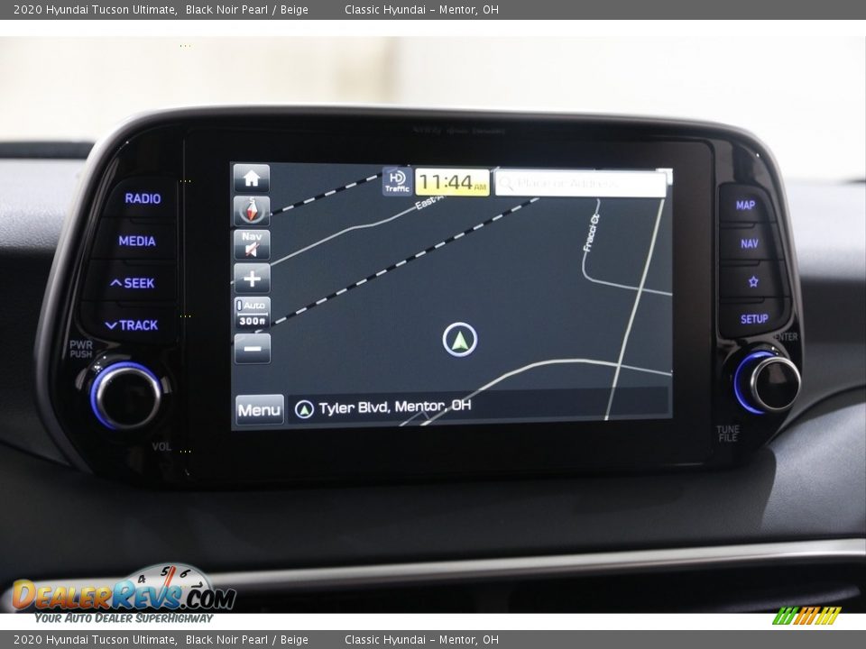 2020 Hyundai Tucson Ultimate Black Noir Pearl / Beige Photo #10