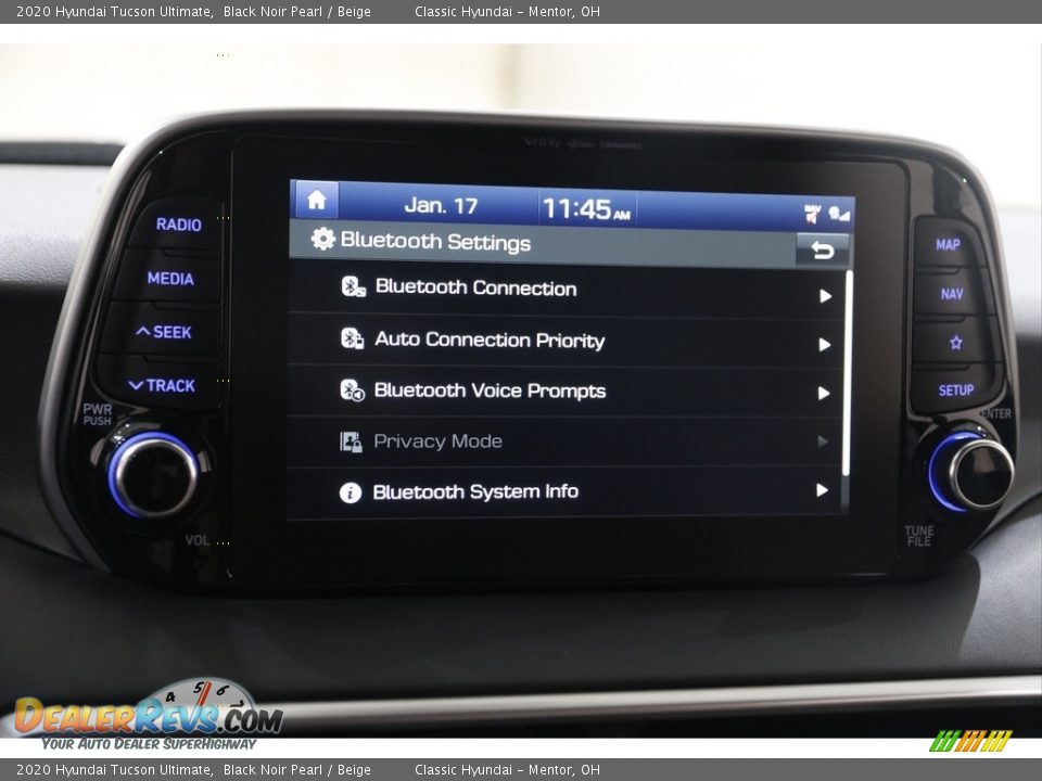 2020 Hyundai Tucson Ultimate Black Noir Pearl / Beige Photo #12