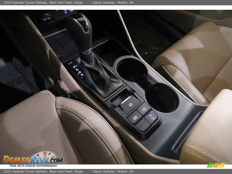 2020 Hyundai Tucson Ultimate Black Noir Pearl / Beige Photo #15