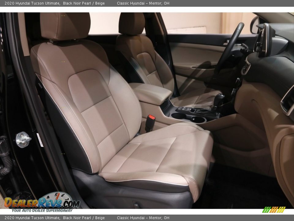 2020 Hyundai Tucson Ultimate Black Noir Pearl / Beige Photo #16