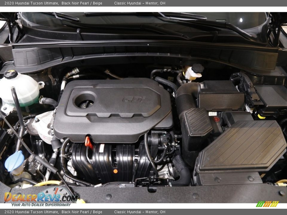 2020 Hyundai Tucson Ultimate Black Noir Pearl / Beige Photo #20