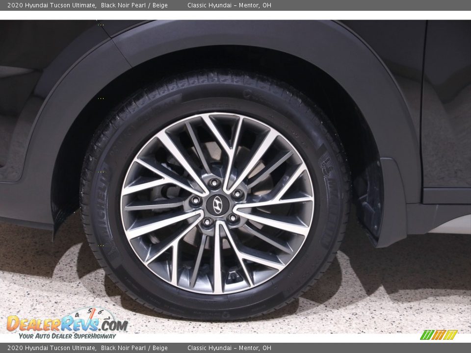 2020 Hyundai Tucson Ultimate Black Noir Pearl / Beige Photo #21