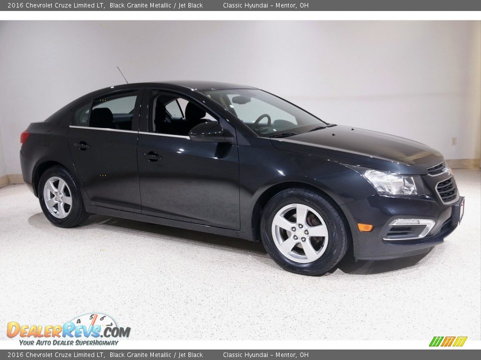 2016 Chevrolet Cruze Limited LT Black Granite Metallic / Jet Black Photo #1