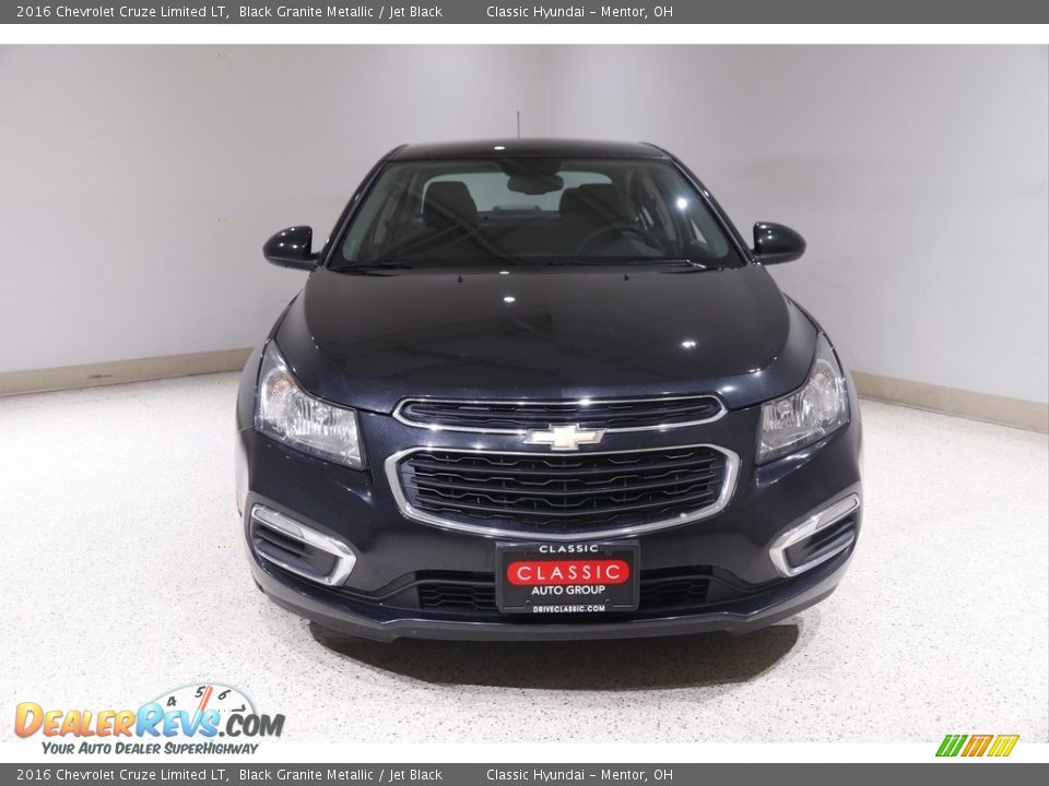 2016 Chevrolet Cruze Limited LT Black Granite Metallic / Jet Black Photo #2