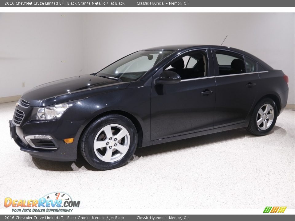 2016 Chevrolet Cruze Limited LT Black Granite Metallic / Jet Black Photo #3