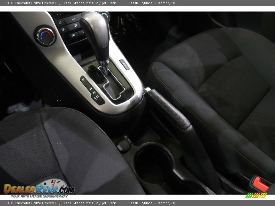 2016 Chevrolet Cruze Limited LT Black Granite Metallic / Jet Black Photo #13