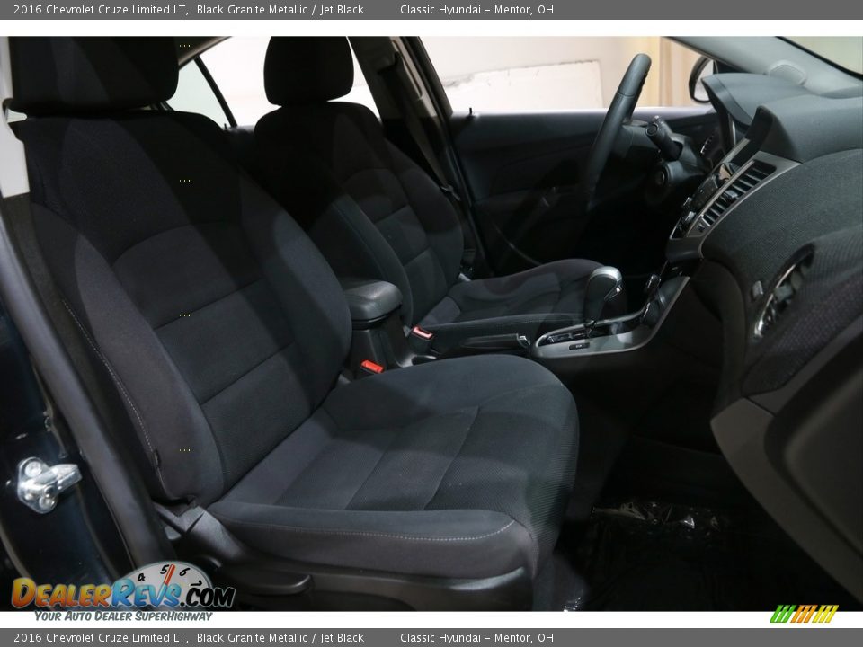 2016 Chevrolet Cruze Limited LT Black Granite Metallic / Jet Black Photo #14