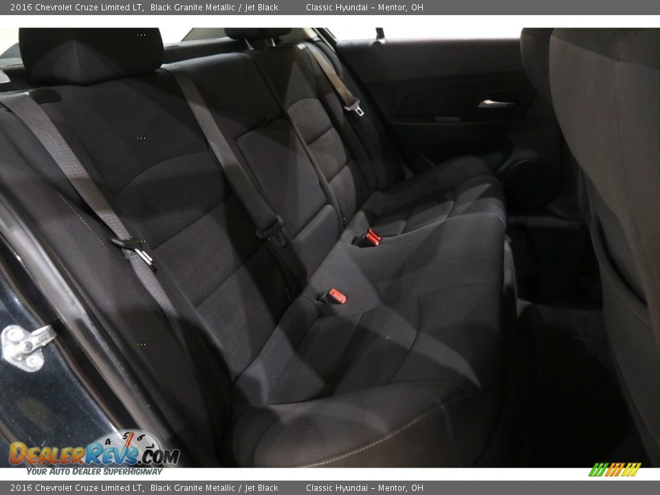 2016 Chevrolet Cruze Limited LT Black Granite Metallic / Jet Black Photo #15