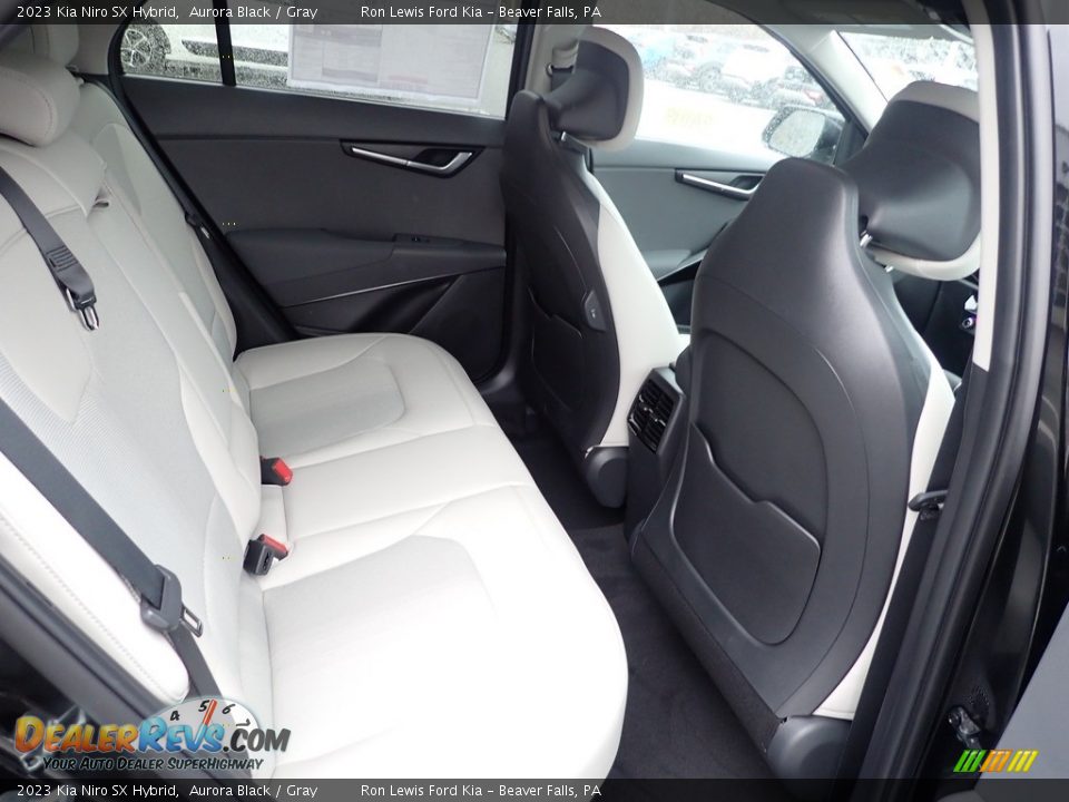 2023 Kia Niro SX Hybrid Aurora Black / Gray Photo #10