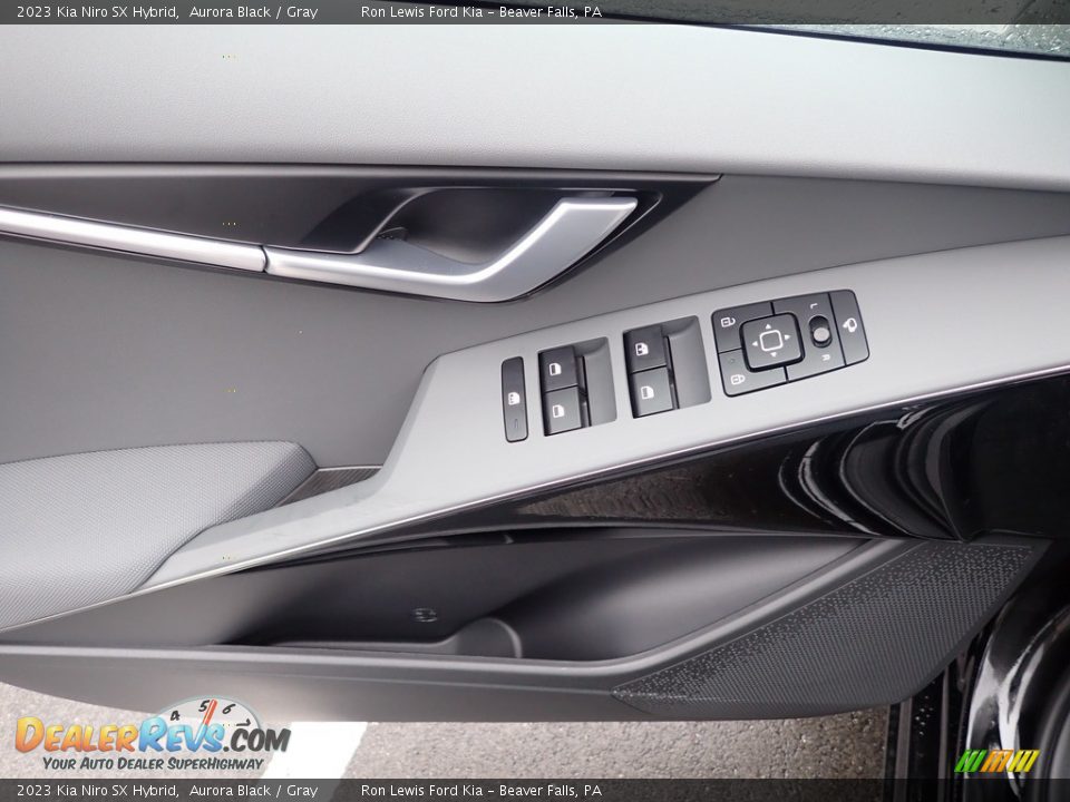 2023 Kia Niro SX Hybrid Aurora Black / Gray Photo #15