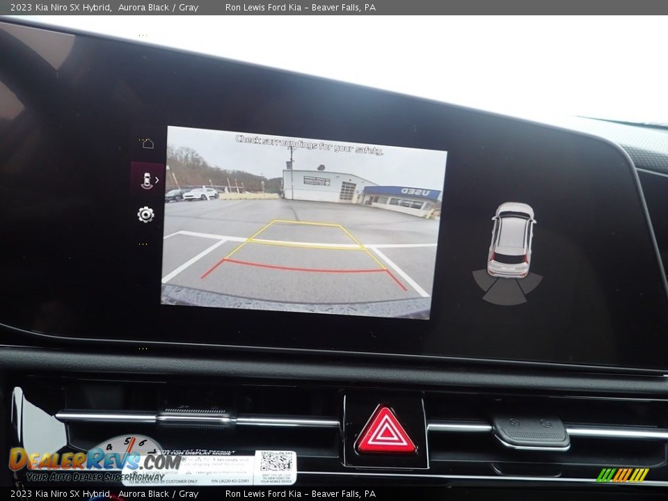 2023 Kia Niro SX Hybrid Aurora Black / Gray Photo #18