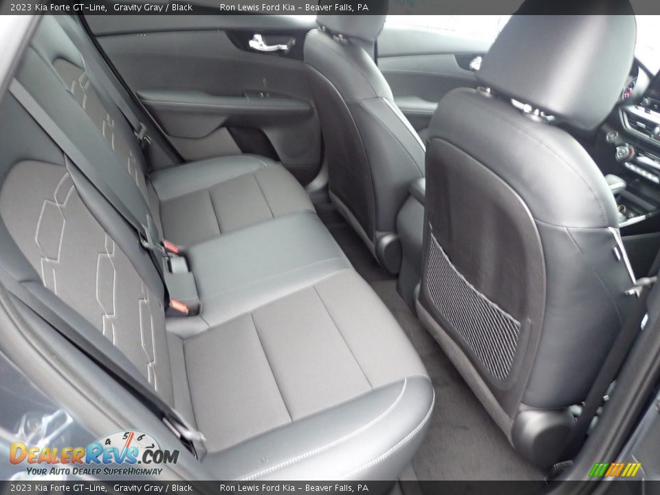Rear Seat of 2023 Kia Forte GT-Line Photo #10