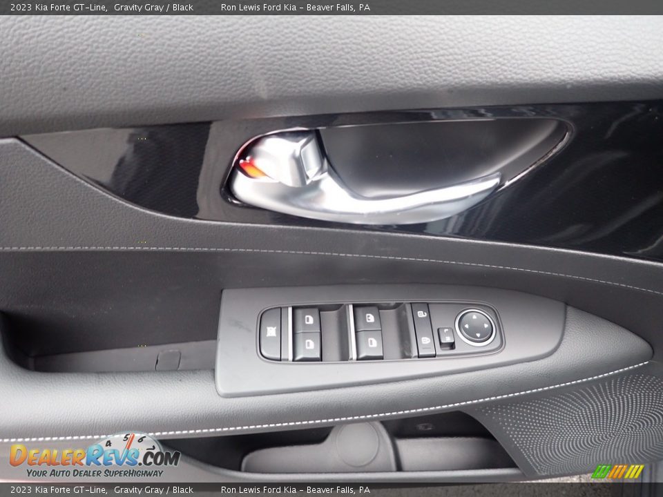 2023 Kia Forte GT-Line Gravity Gray / Black Photo #15