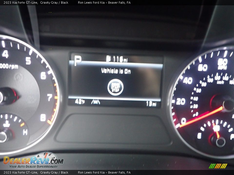 2023 Kia Forte GT-Line Gravity Gray / Black Photo #17