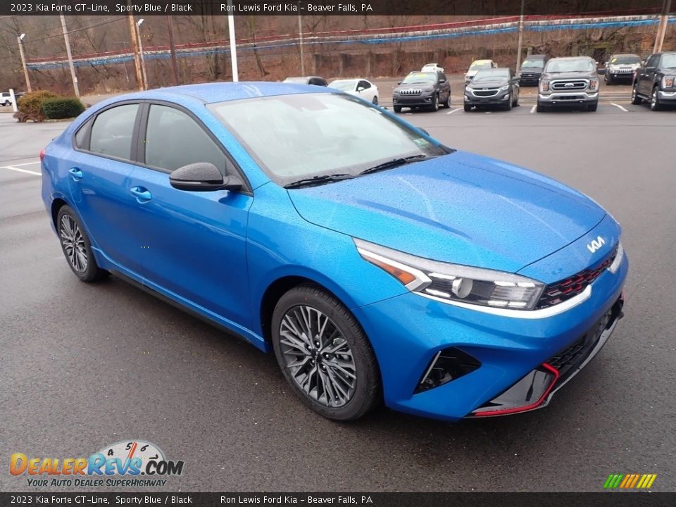 Front 3/4 View of 2023 Kia Forte GT-Line Photo #2