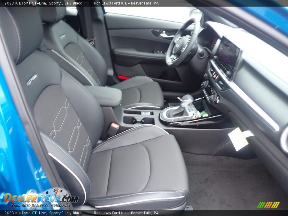 Front Seat of 2023 Kia Forte GT-Line Photo #11