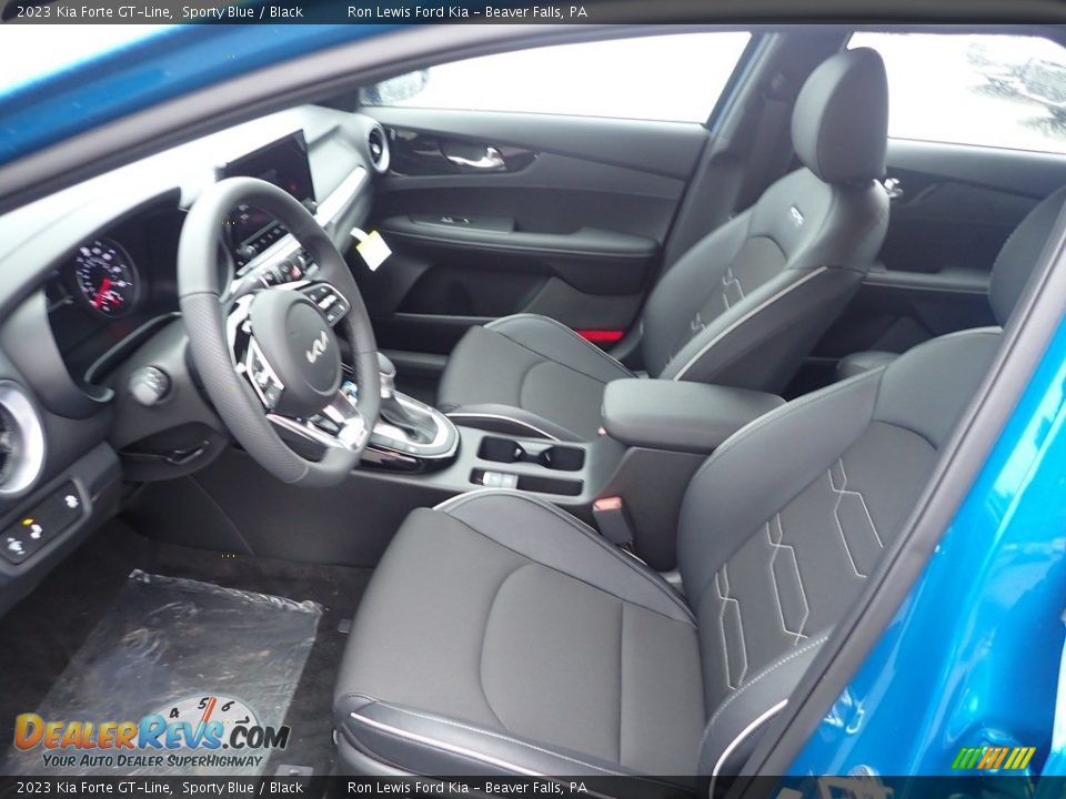 Black Interior - 2023 Kia Forte GT-Line Photo #14