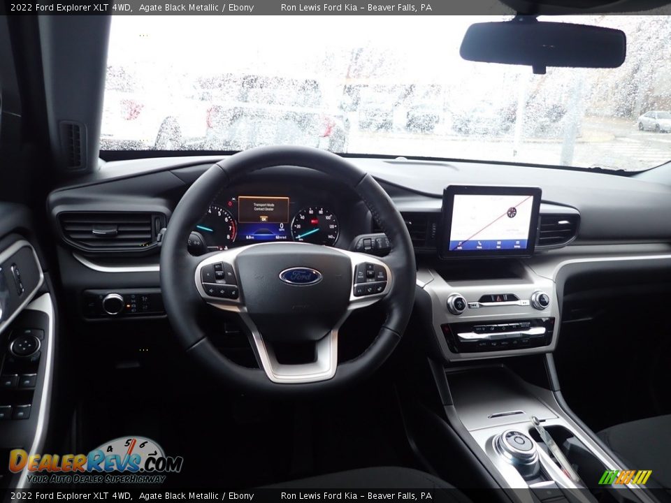 Dashboard of 2022 Ford Explorer XLT 4WD Photo #14