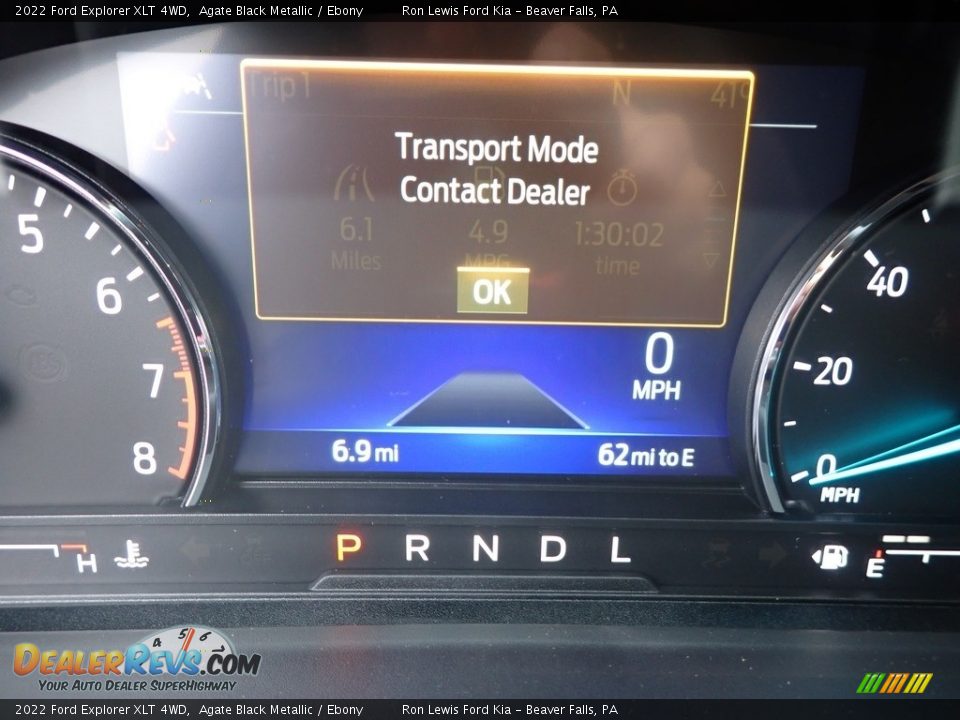 2022 Ford Explorer XLT 4WD Agate Black Metallic / Ebony Photo #17