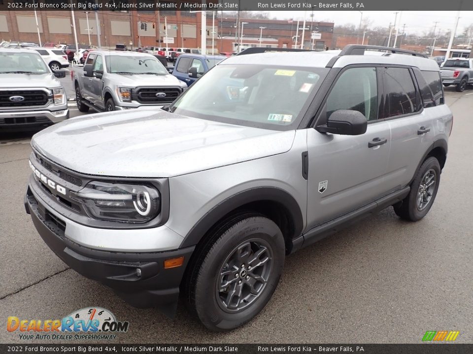 Iconic Silver Metallic 2022 Ford Bronco Sport Big Bend 4x4 Photo #4