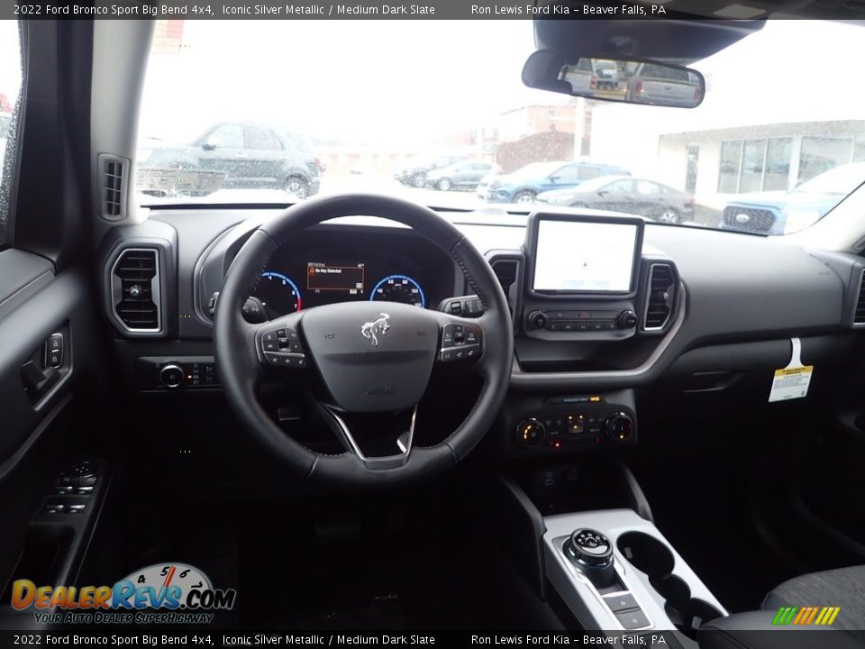 Dashboard of 2022 Ford Bronco Sport Big Bend 4x4 Photo #13