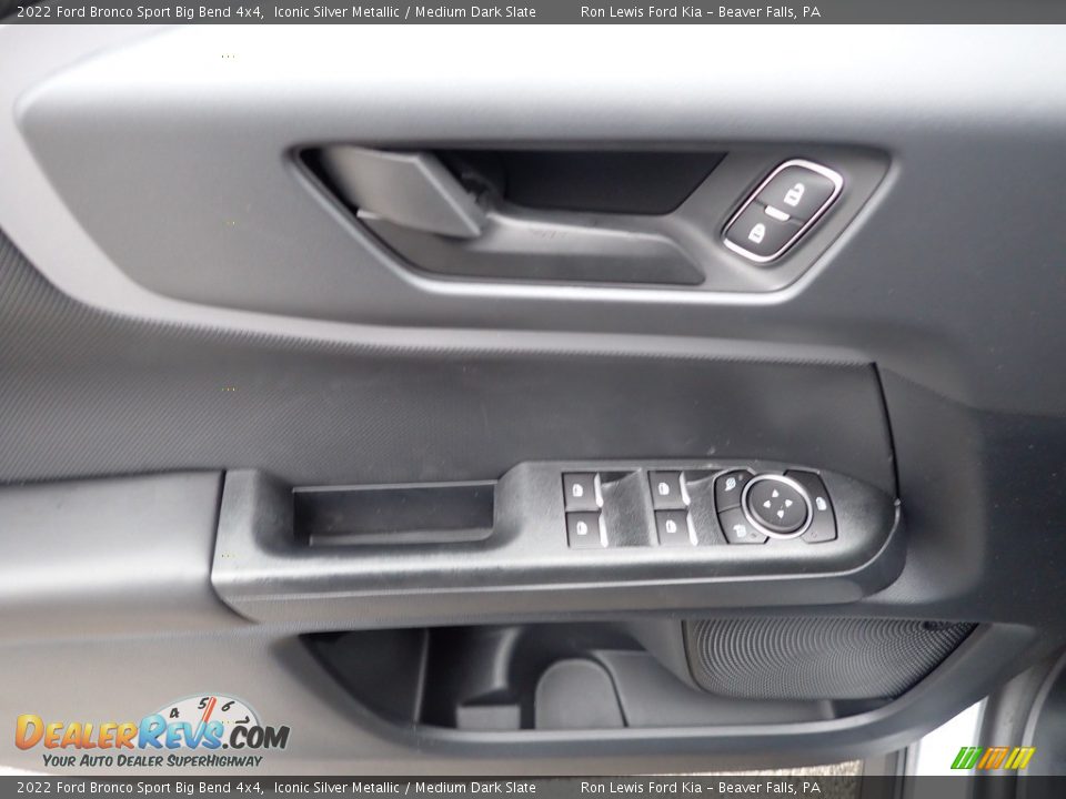 2022 Ford Bronco Sport Big Bend 4x4 Iconic Silver Metallic / Medium Dark Slate Photo #15