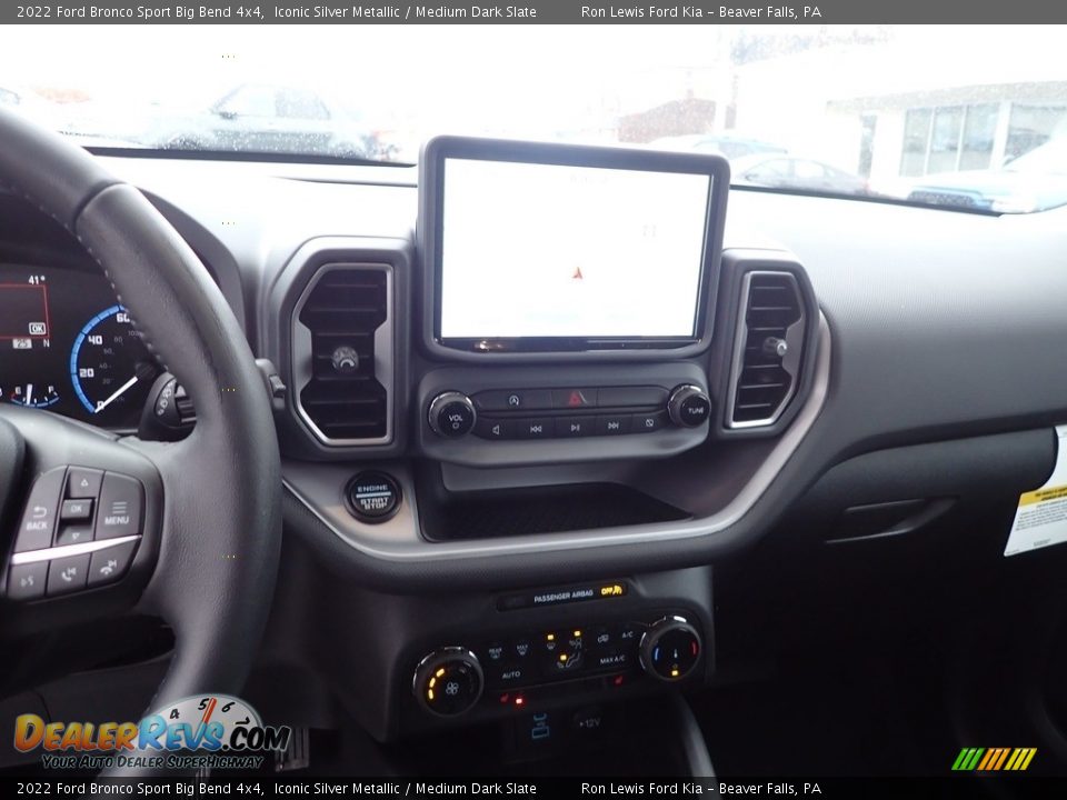 2022 Ford Bronco Sport Big Bend 4x4 Iconic Silver Metallic / Medium Dark Slate Photo #18