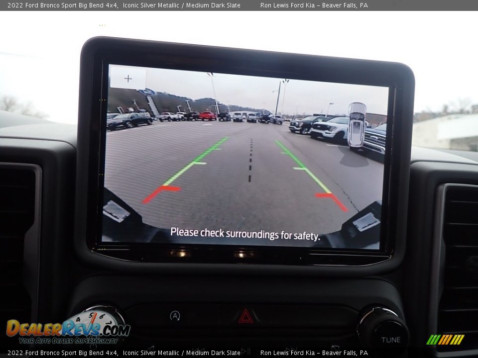 2022 Ford Bronco Sport Big Bend 4x4 Iconic Silver Metallic / Medium Dark Slate Photo #19
