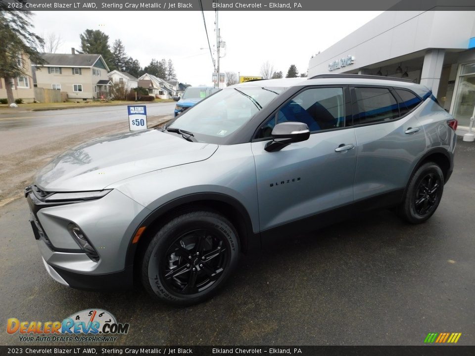 2023 Chevrolet Blazer LT AWD Sterling Gray Metallic / Jet Black Photo #1