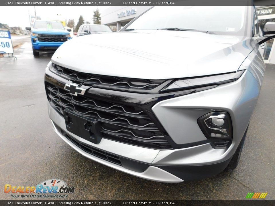 2023 Chevrolet Blazer LT AWD Sterling Gray Metallic / Jet Black Photo #2