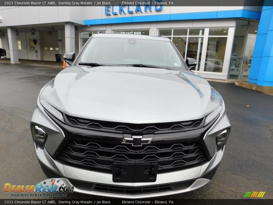 2023 Chevrolet Blazer LT AWD Sterling Gray Metallic / Jet Black Photo #4