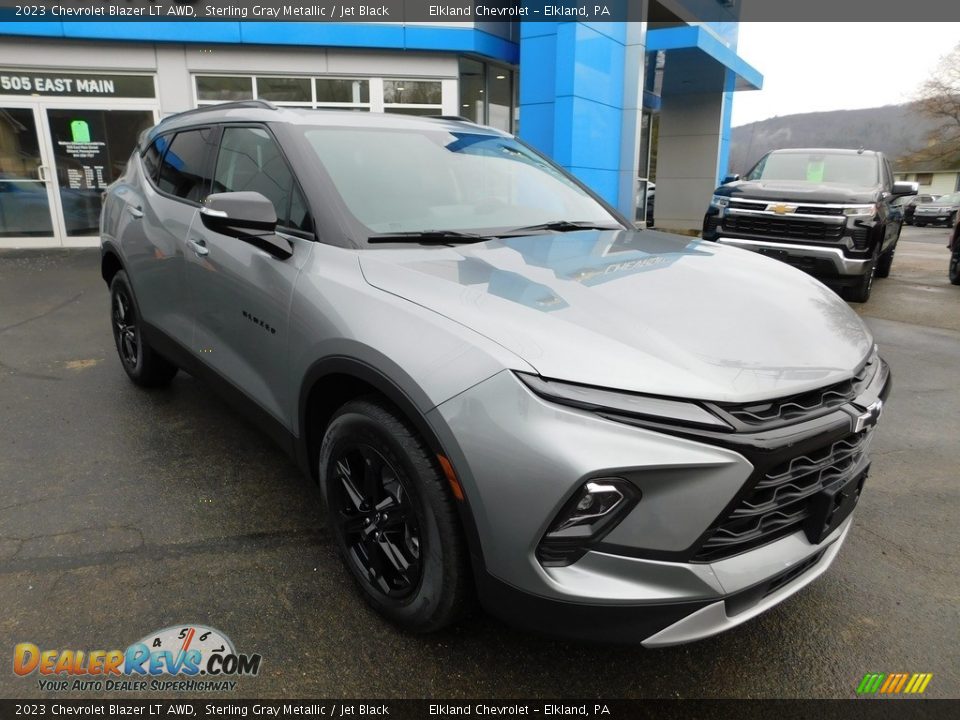 2023 Chevrolet Blazer LT AWD Sterling Gray Metallic / Jet Black Photo #5