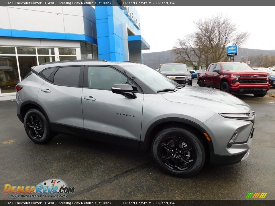 2023 Chevrolet Blazer LT AWD Sterling Gray Metallic / Jet Black Photo #6