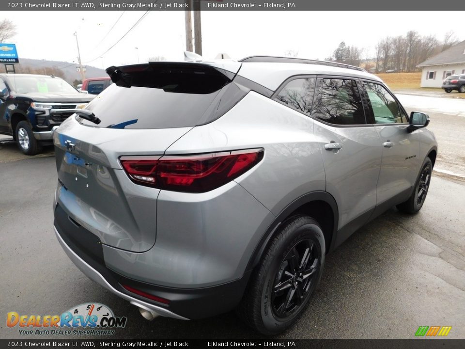 2023 Chevrolet Blazer LT AWD Sterling Gray Metallic / Jet Black Photo #8