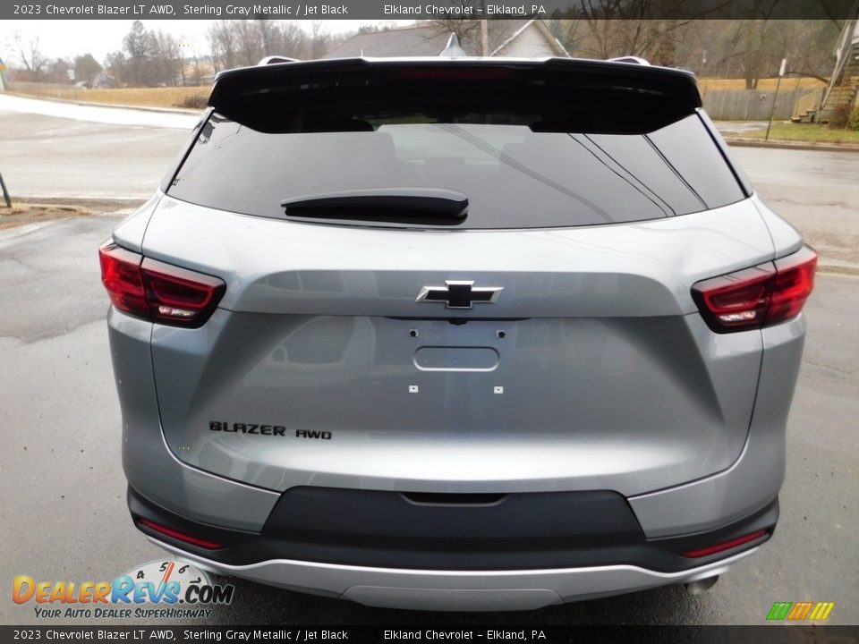 2023 Chevrolet Blazer LT AWD Sterling Gray Metallic / Jet Black Photo #9