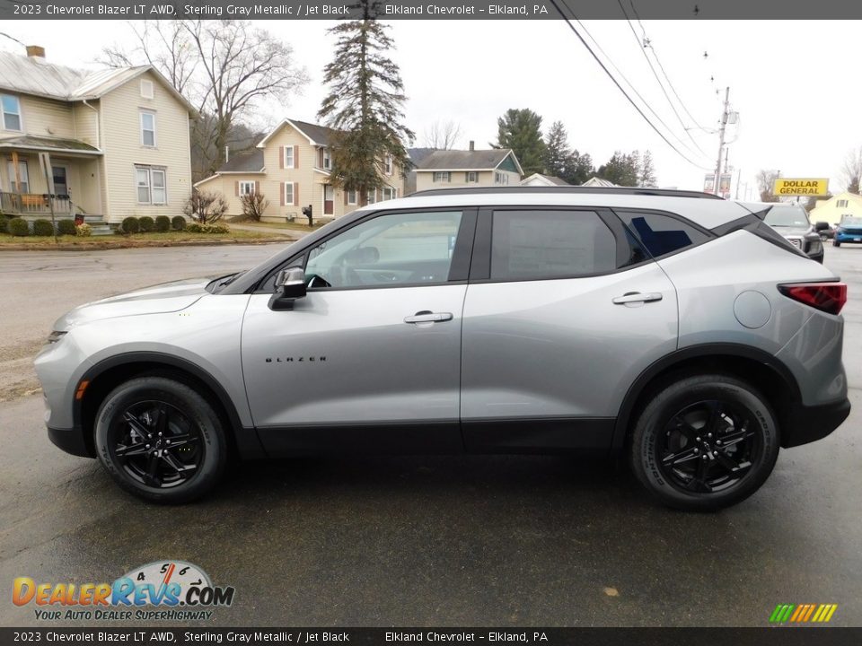 2023 Chevrolet Blazer LT AWD Sterling Gray Metallic / Jet Black Photo #11