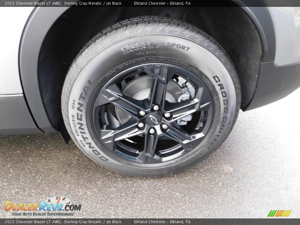 2023 Chevrolet Blazer LT AWD Sterling Gray Metallic / Jet Black Photo #12
