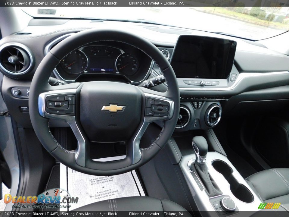 2023 Chevrolet Blazer LT AWD Sterling Gray Metallic / Jet Black Photo #21