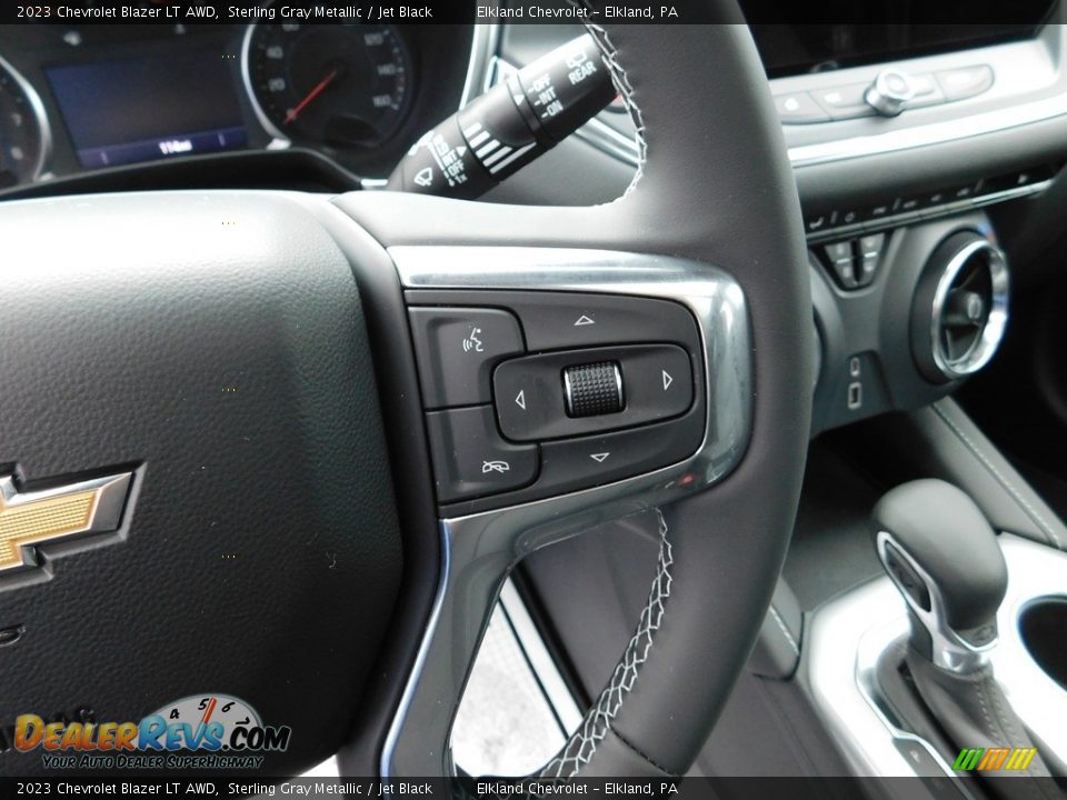 2023 Chevrolet Blazer LT AWD Sterling Gray Metallic / Jet Black Photo #23