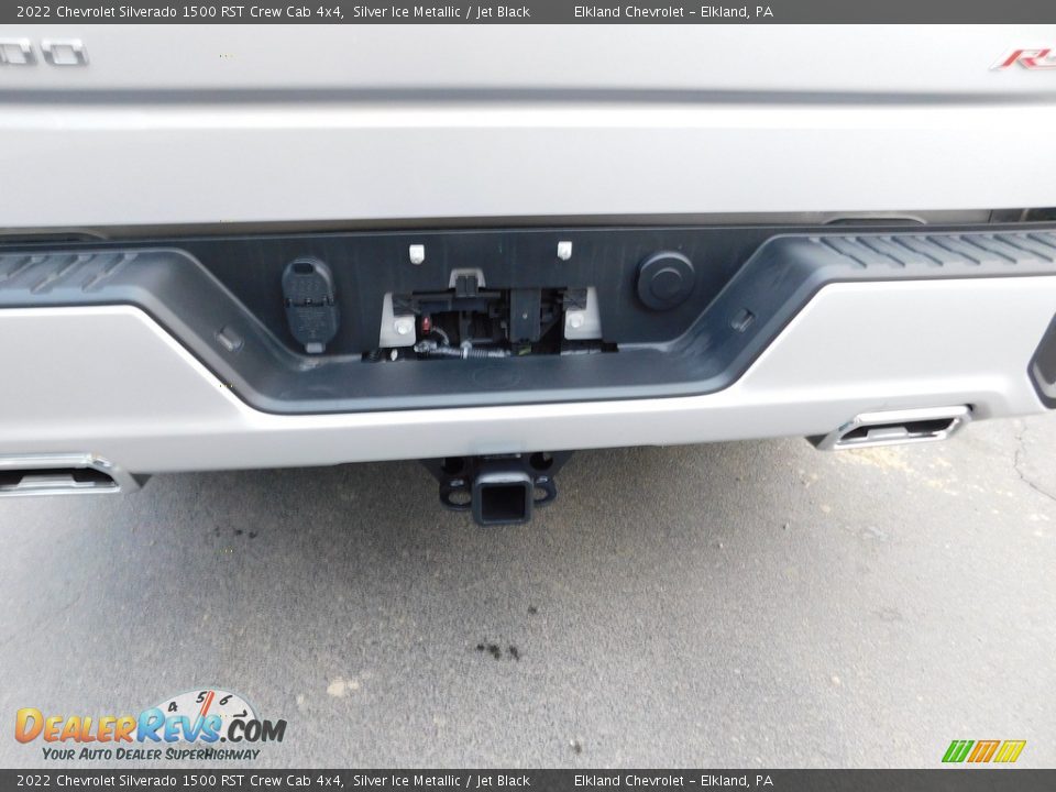 2022 Chevrolet Silverado 1500 RST Crew Cab 4x4 Silver Ice Metallic / Jet Black Photo #14