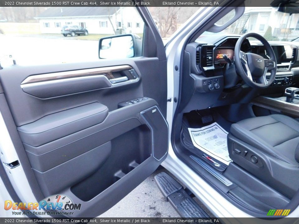 2022 Chevrolet Silverado 1500 RST Crew Cab 4x4 Silver Ice Metallic / Jet Black Photo #19