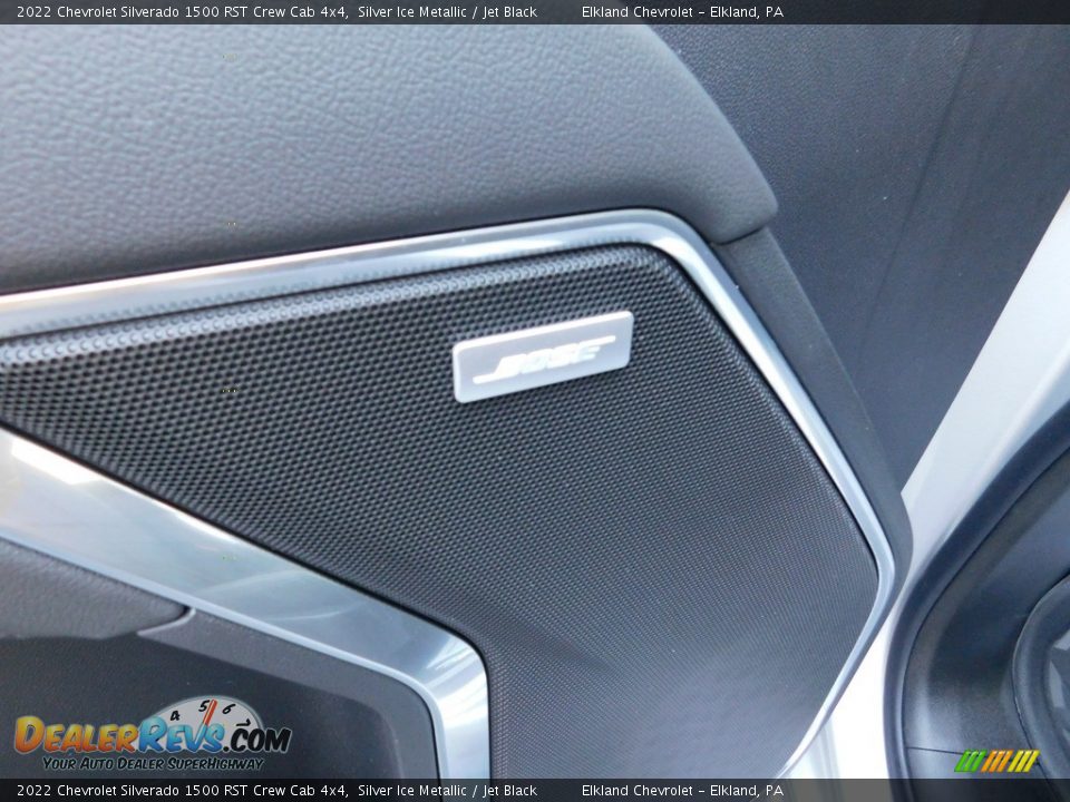 2022 Chevrolet Silverado 1500 RST Crew Cab 4x4 Silver Ice Metallic / Jet Black Photo #22