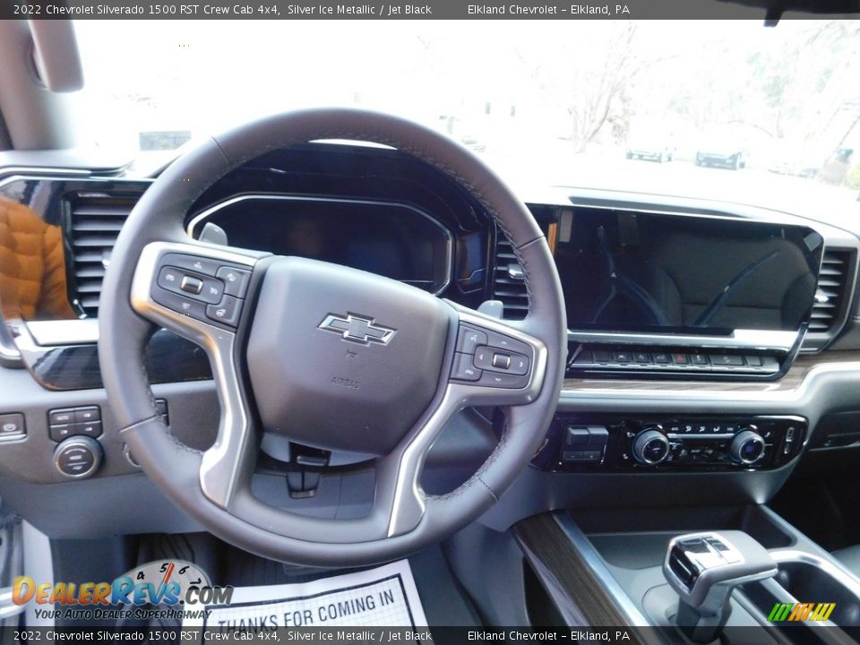 Dashboard of 2022 Chevrolet Silverado 1500 RST Crew Cab 4x4 Photo #26
